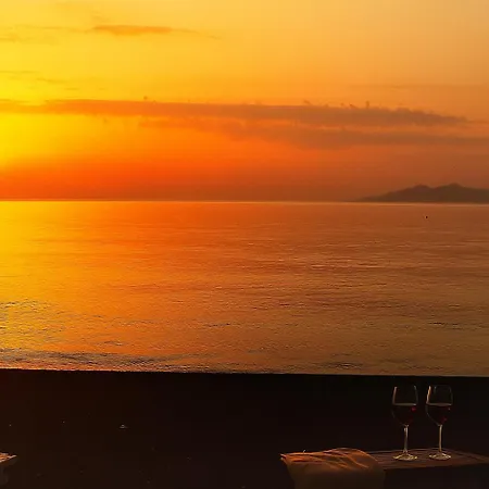 Golden Sunrise In Santorini